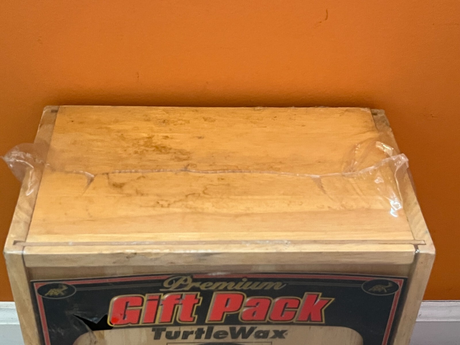 Turtle Wax Premium Gift Pack Limited Edition Wood Box 50 CD Crate NEW Sealed VTG