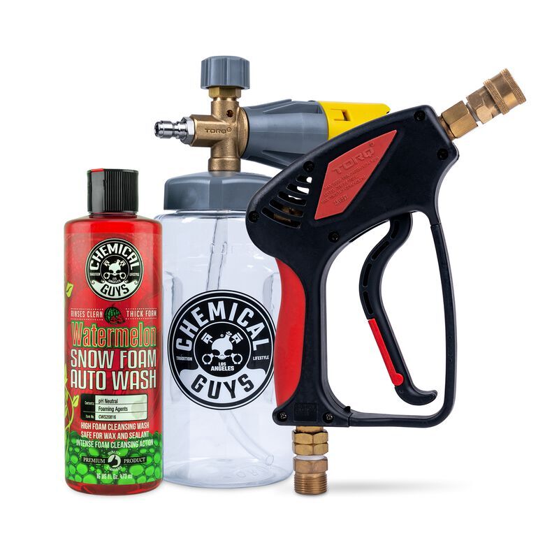 Chemical Guys – Big Mouth Pressure Washer Foaming Starter Kit (3 Items)