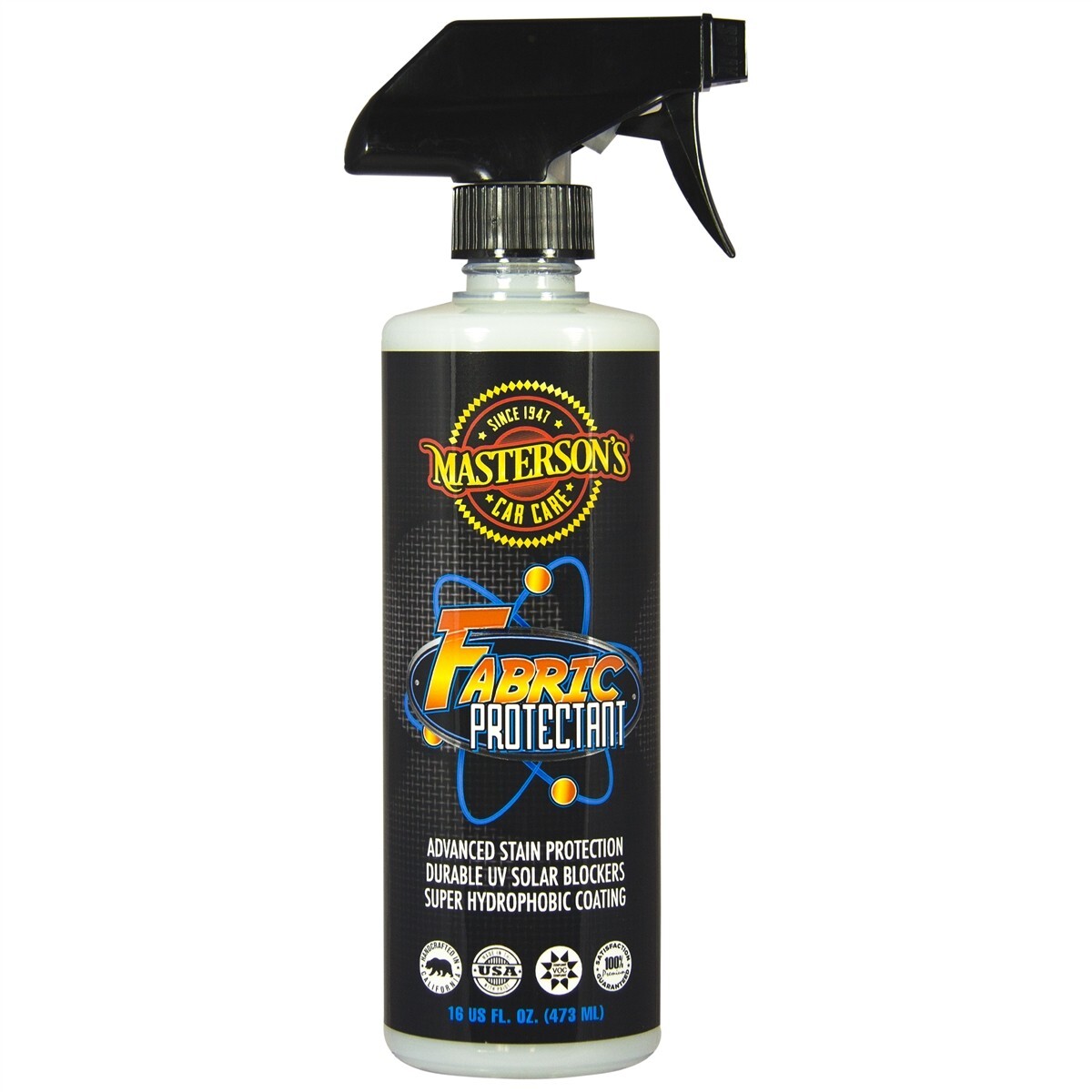 Masterson’s Car Care Fabric Protectant Coating 16OZ Bottle