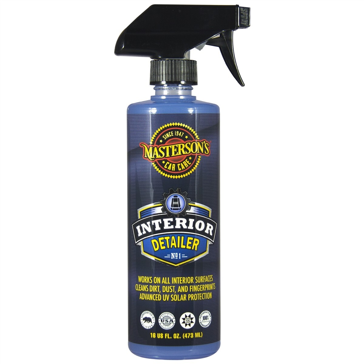Masterson’s Car Care Interior Detailing Spray 16OZ Bottle