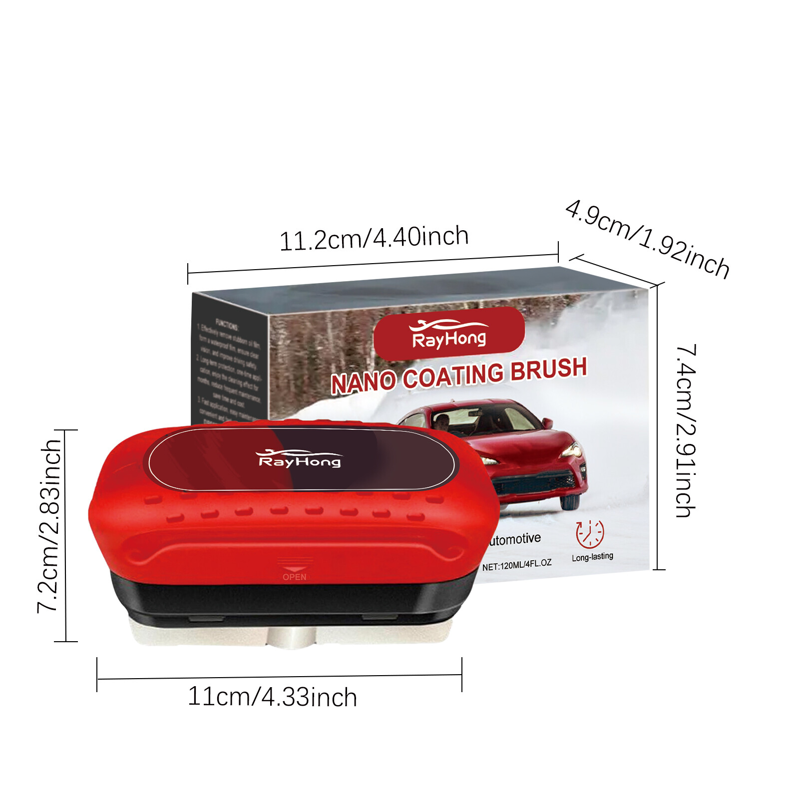 Nano Coating Brush: The Ultimate Tool for Car Wash, Wax & Cleaning Essentials