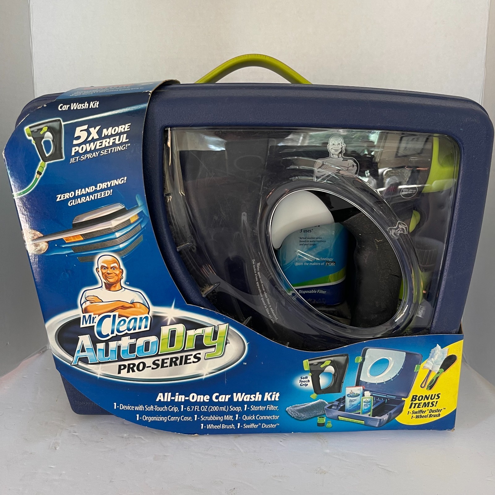 Mr. Clean Auto Dry PRO SERIES All-In-One Car Wash Kit in the Case 2003