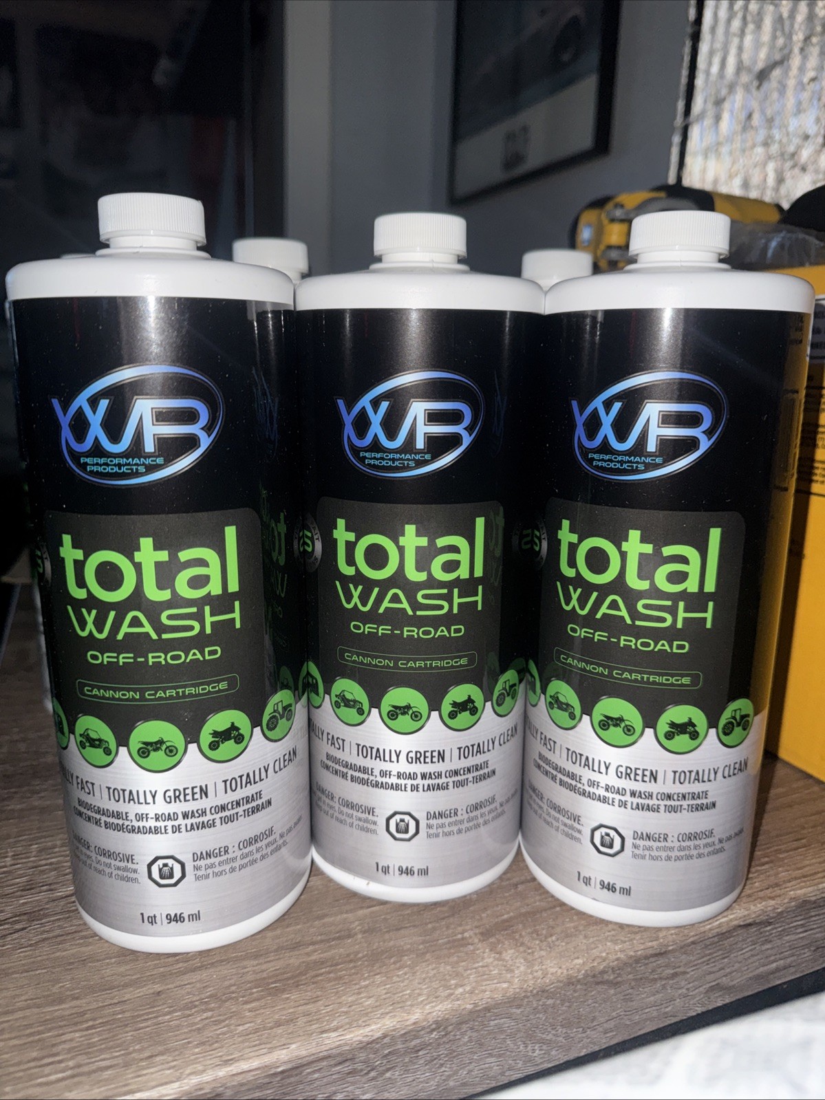 Total Wash Off-Road Cannon Cartridge, 32oz (1qt), Concentrate by WR Performance