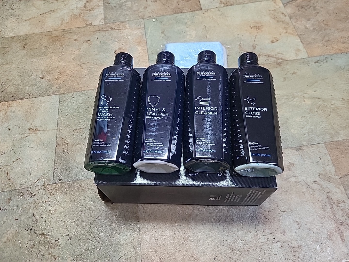 SUPER POLYSTEEL Professional Series Vehicle Maintenance & Care Products Car Kit