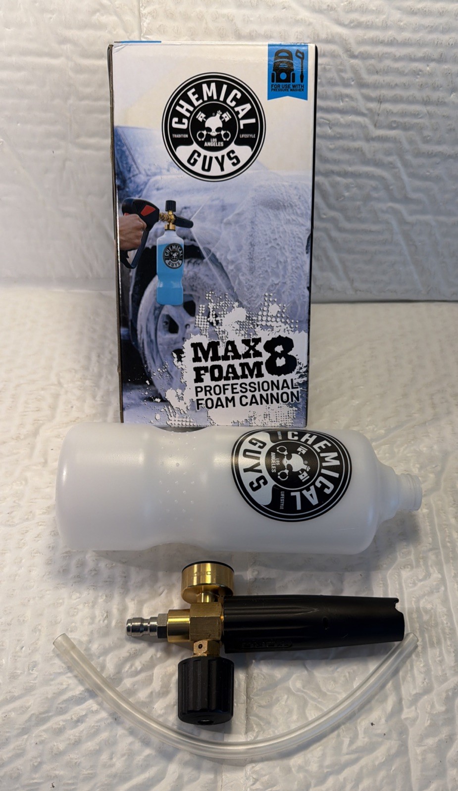 Chemical Guys Max Foam 8 Professional Foam Cannon – Open Box