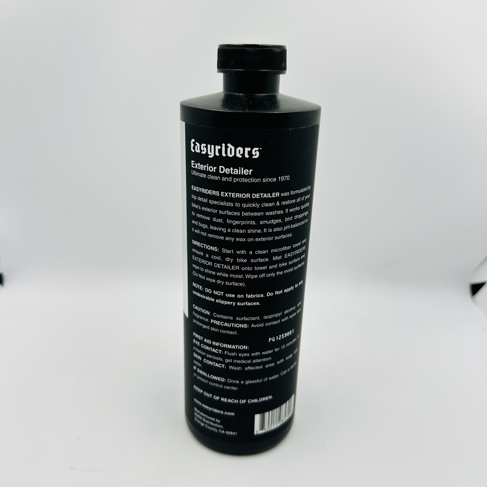 Easyriders, Motorcycle Detailing Kit, Exterior Detailed And Infinite Black