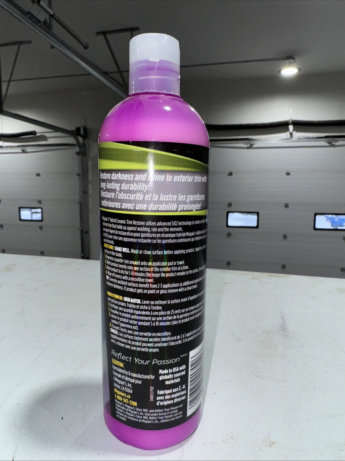 Meguiar’s G220316C Hybrid Ceramic Trim Restorer Car/Auto Detailing 16oz (NEW)