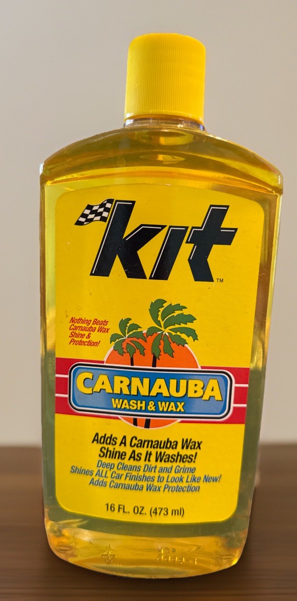 Kit Carnauba Wax & Wash 16fl. oz. Car Cleaning Protection