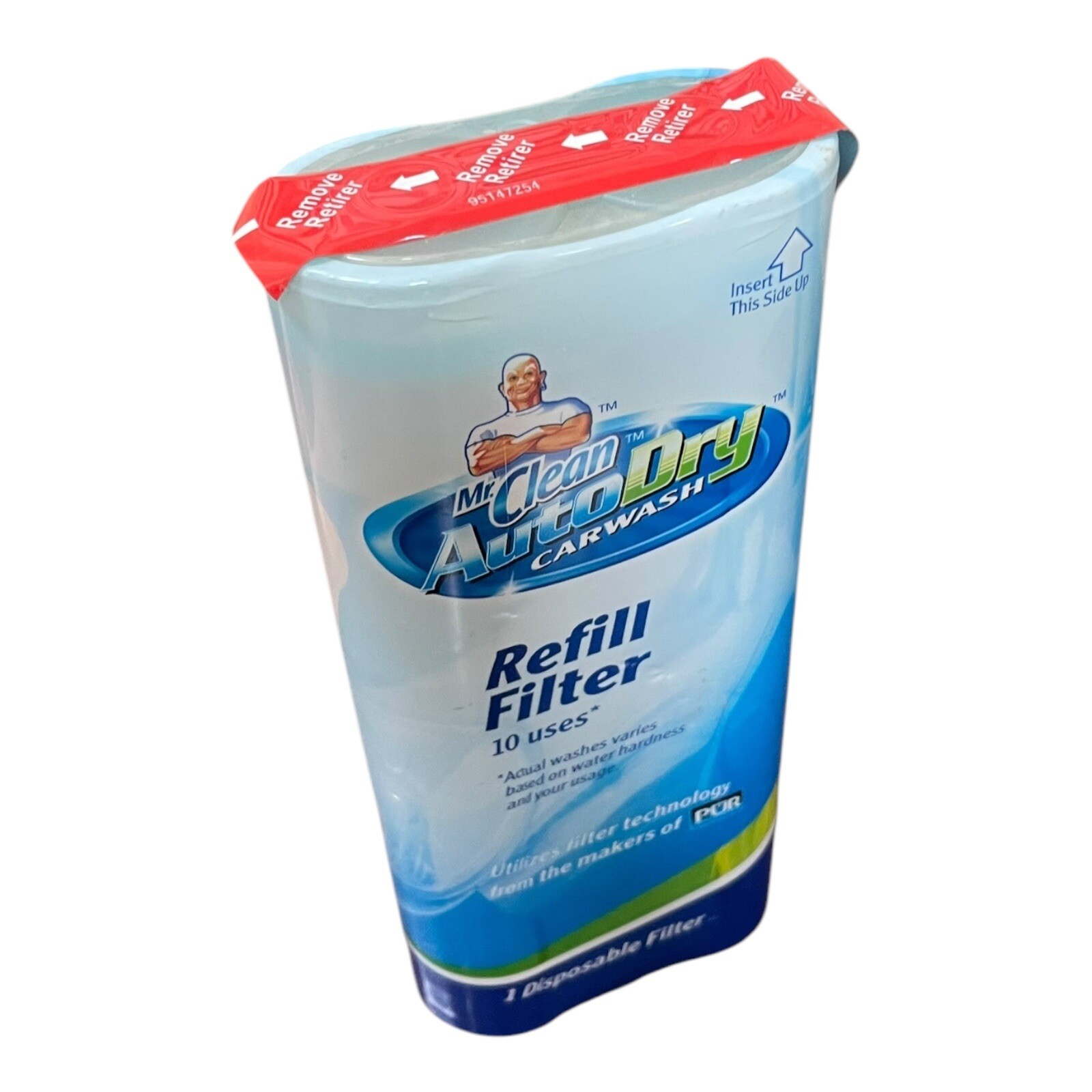 Mr. Clean Auto Dry Carwash Refill Filter 10 Uses NEW 1 Disposable Filter