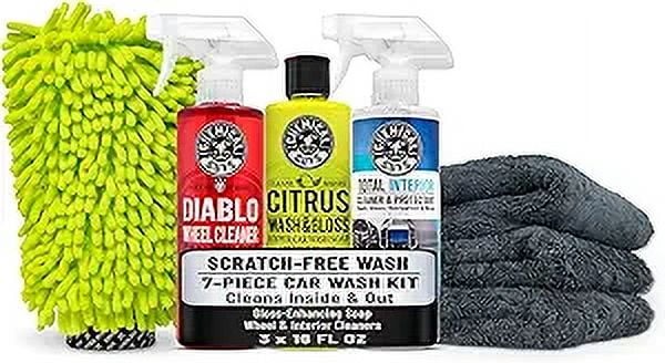 Chemical Guys HOL357 Clean & Shine Car Wash Starter Kit – Safe for Cars,