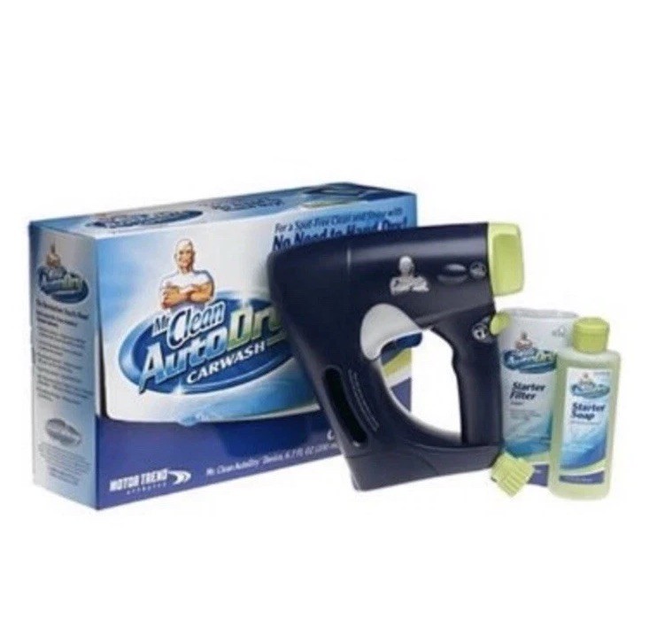 Mr. Clean AutoDry Car Wash System With Starter Soap & Filter