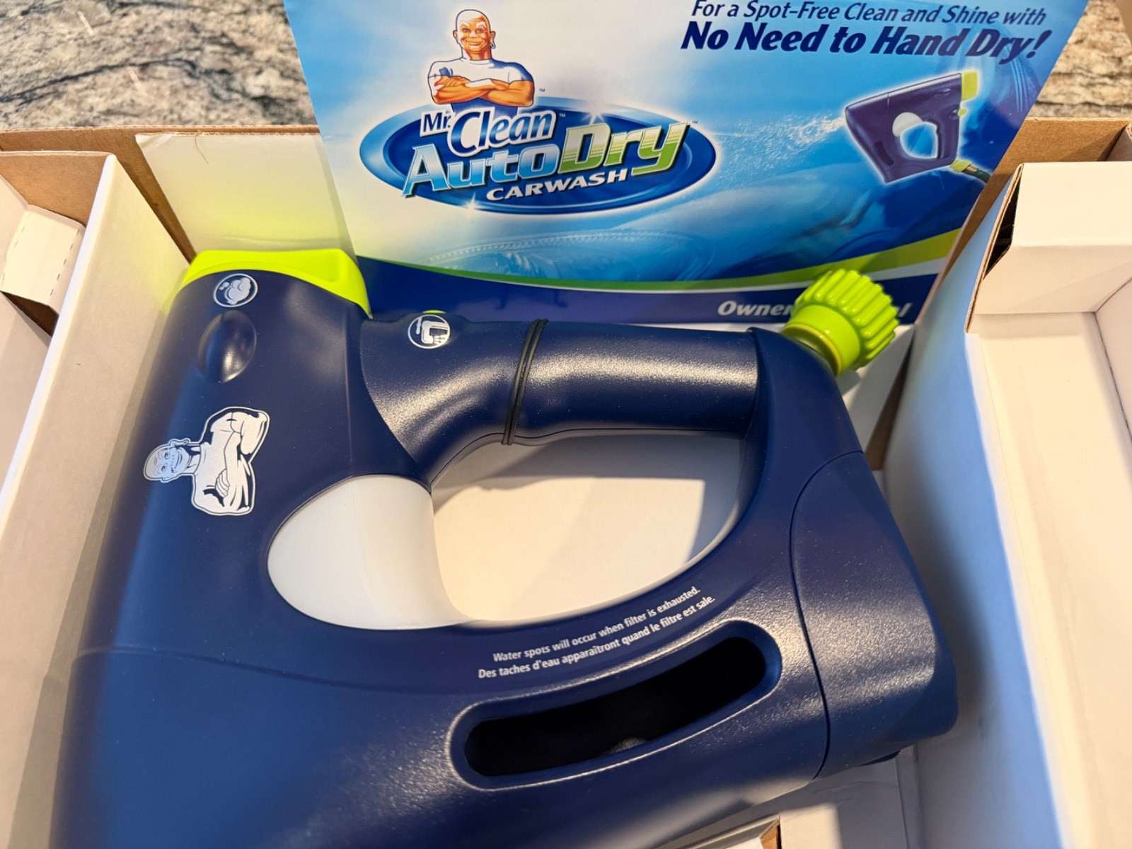 New – Mr Clean Auto Dry Car Wash Sprayer – Water Gun