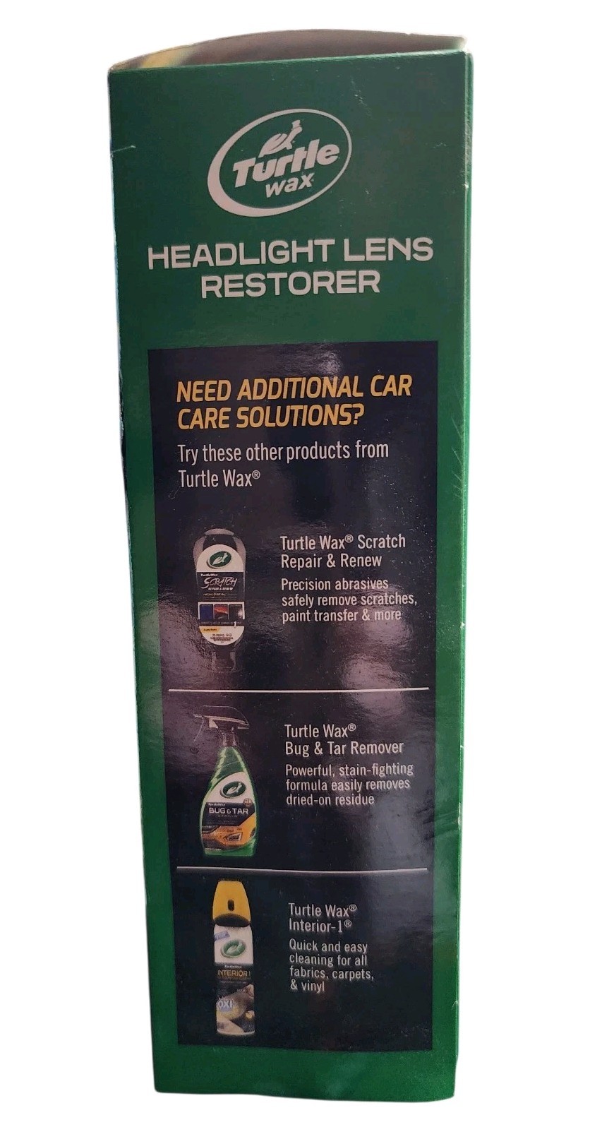 NIB Turtle Wax Headlight Lens Restorer Kit Heal + Seal