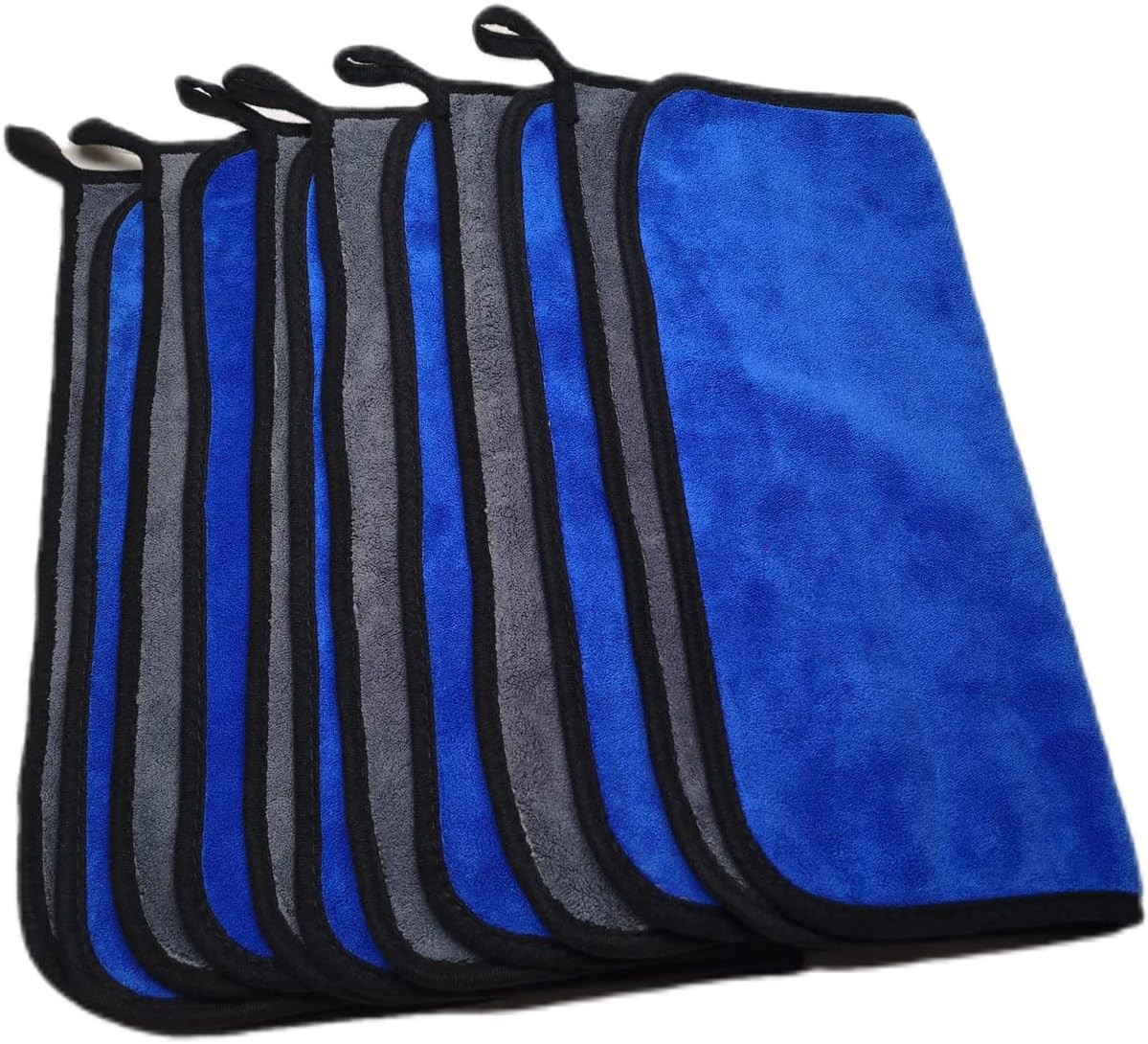 Large Thick Quick-Drying 800GSM Microfiber Car Cleaning Towel Polishing Waxing C