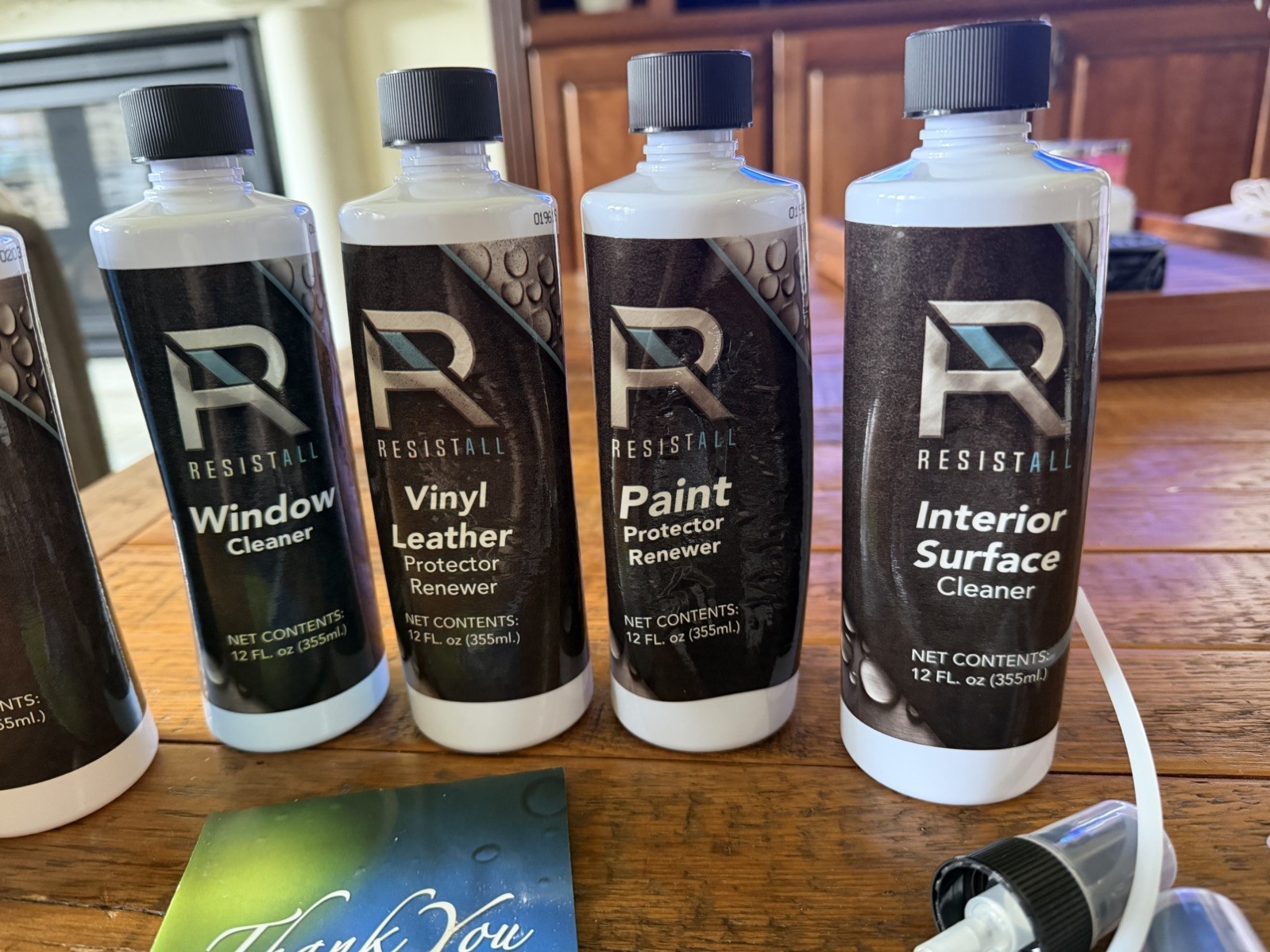 Resistall Customer Car Care Kit Protective Coatings Brand Car Detail Kit