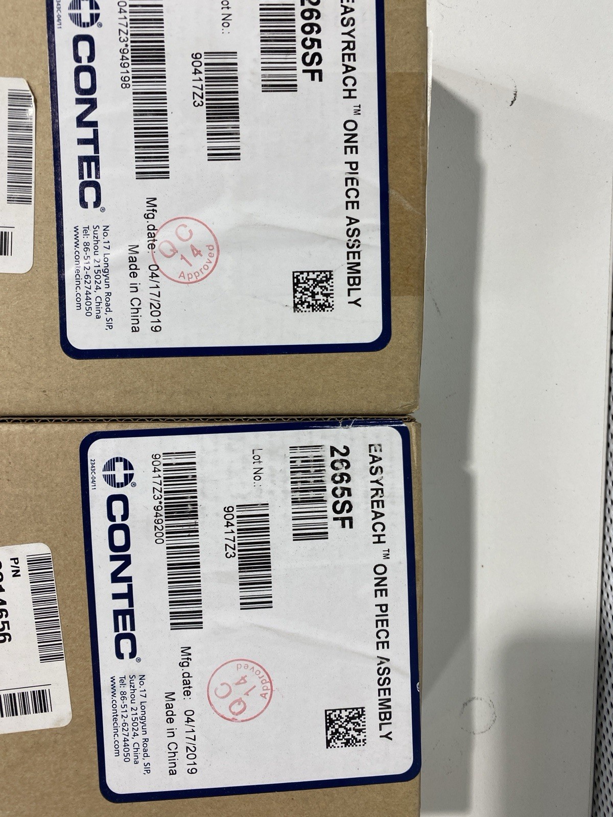 CONTEC EasyReach One Piece Assembly P/N: 2665SF *Brand NEW* [LOT of 2 ]