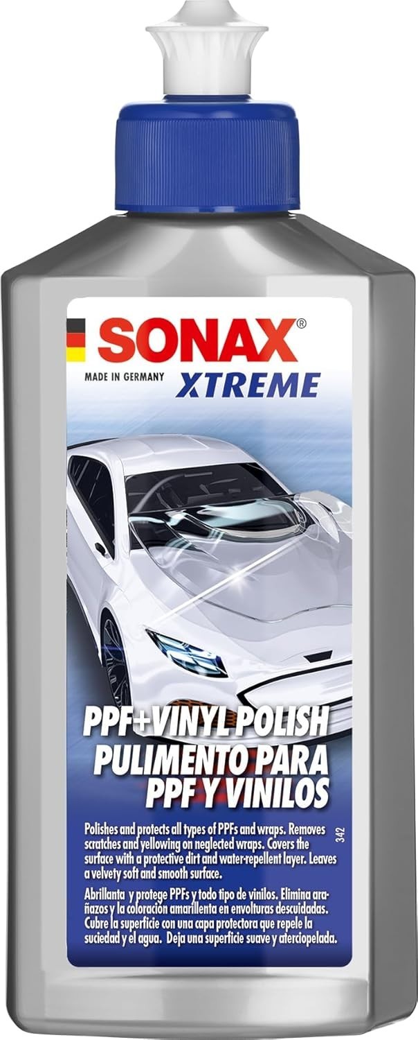 SONAX Cleaner & Protector Kit for Paint Protection Film & Vinyl Wraps