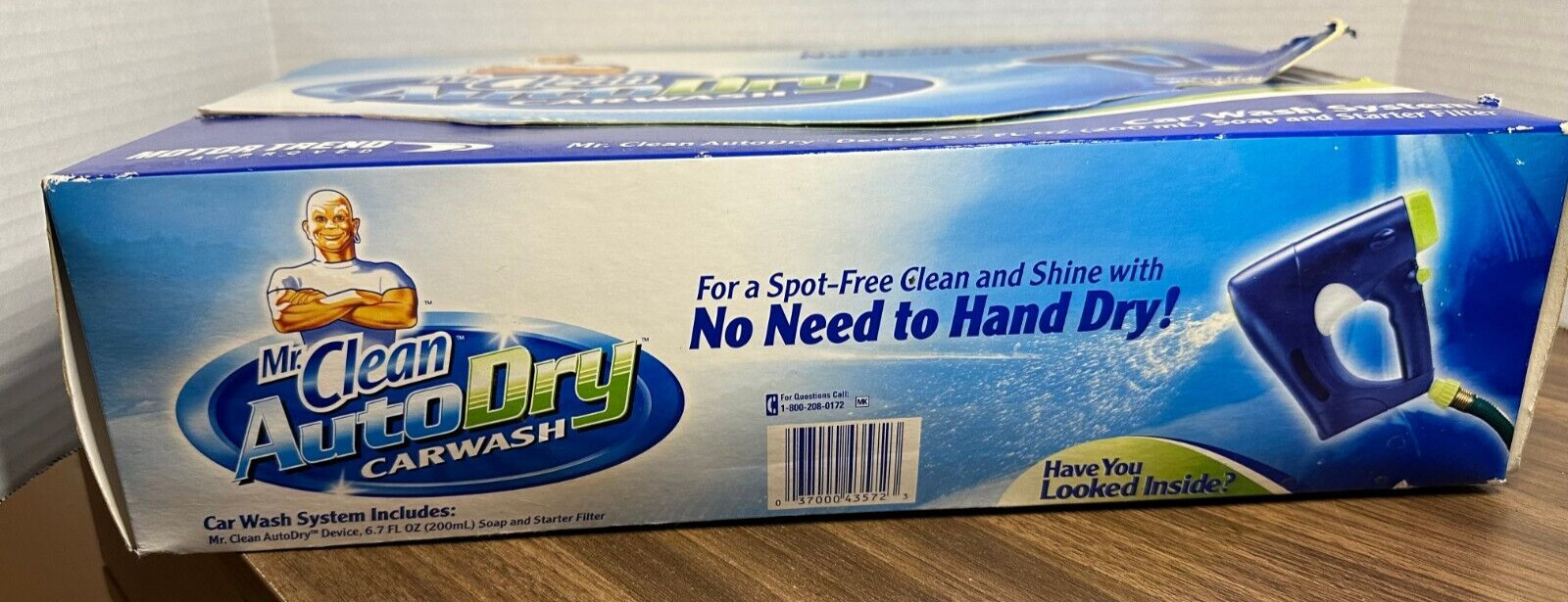 Mr. Clean AutoDry Car Wash System Starter Kit Brand New With Soap And Filter!