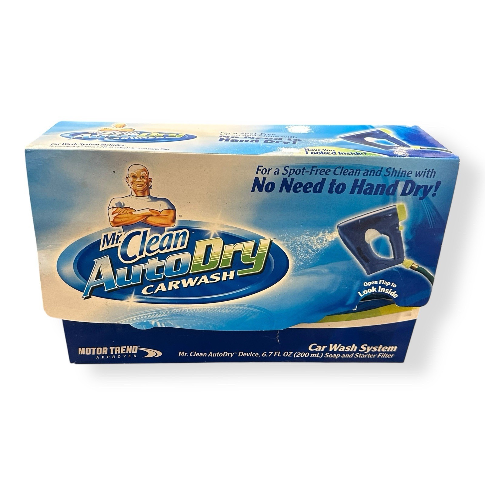 Mr Clean Auto Dry Car Wash System Starter Kit Bundle Device Soap Filter NEW
