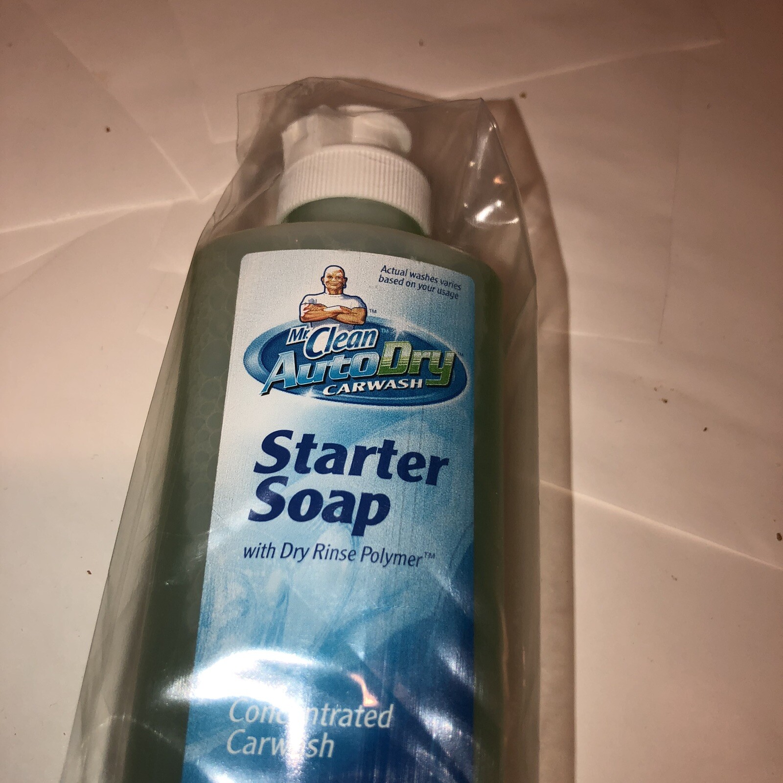 Mr. Clean Soap Auto Dry Car Wash System Starter Soap 6.7oz 200mL Concentrated