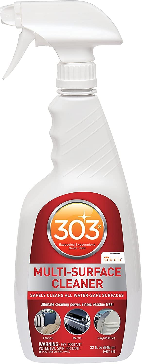 303 Products Multi-Surface Cleaner Spray, 32 oz, Residue-Free Cleaning Vinyl