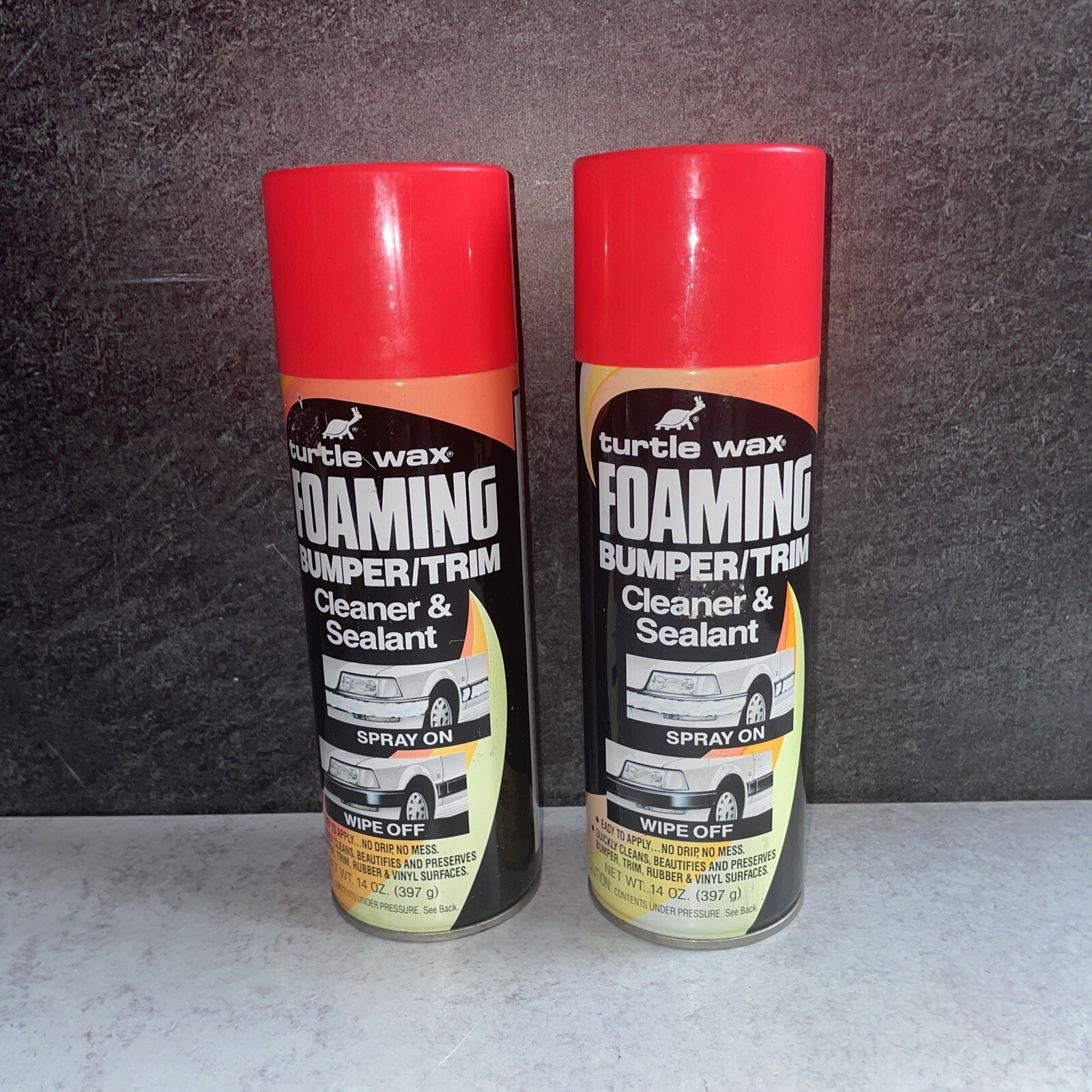 Turtle Wax Foaming Bumper Trim Cleaner And Sealant Discontinued Vintage