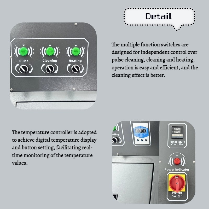 Vehicle After-Treatment System Cleaning Machine Cleaner for Vehicle Exhaust 220V