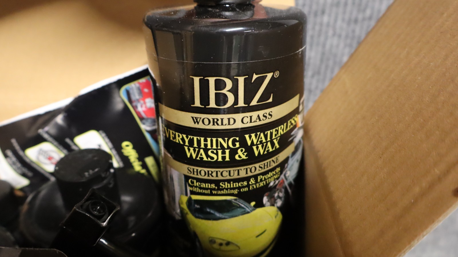 IBIZ World Class Everything Products Car Wash & Wax Polish Kit Set NIB USA Made