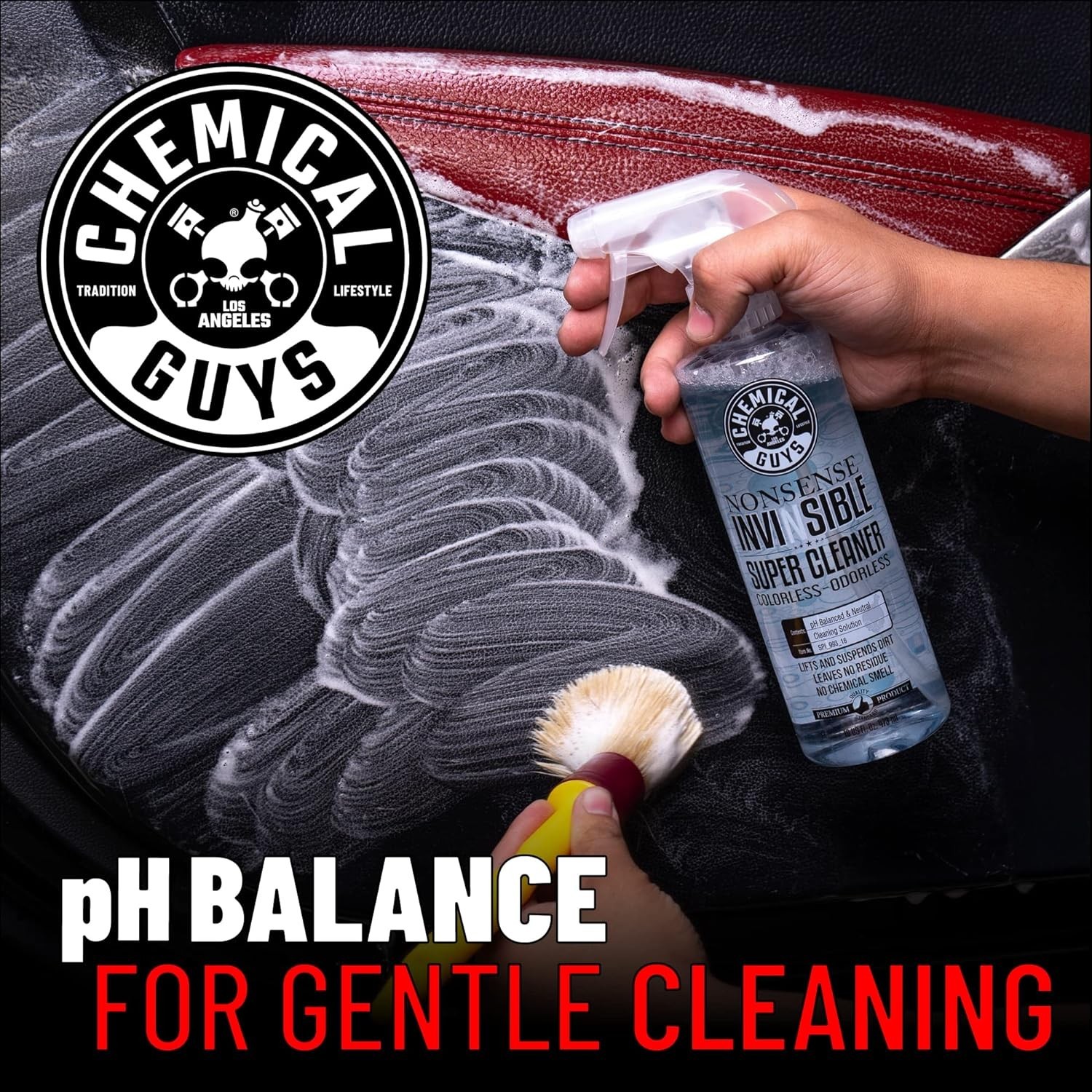 Chemical Guys Nonsense, Odorless Cleaner For Car Interior and Exterior 16fl oz