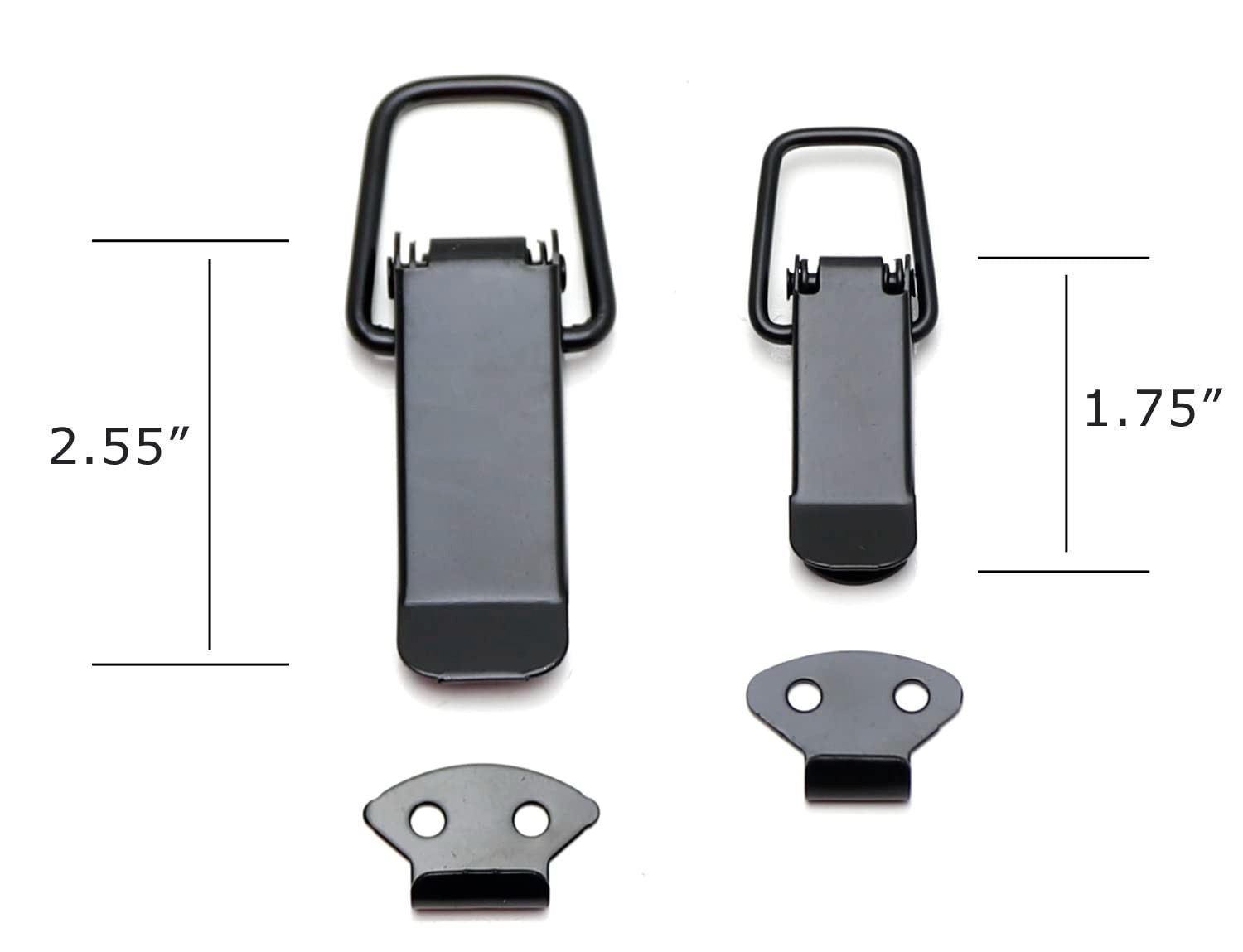 Matte Black Fender Bumper Hood Quick Release Kit – Universal Fit for All Cars –