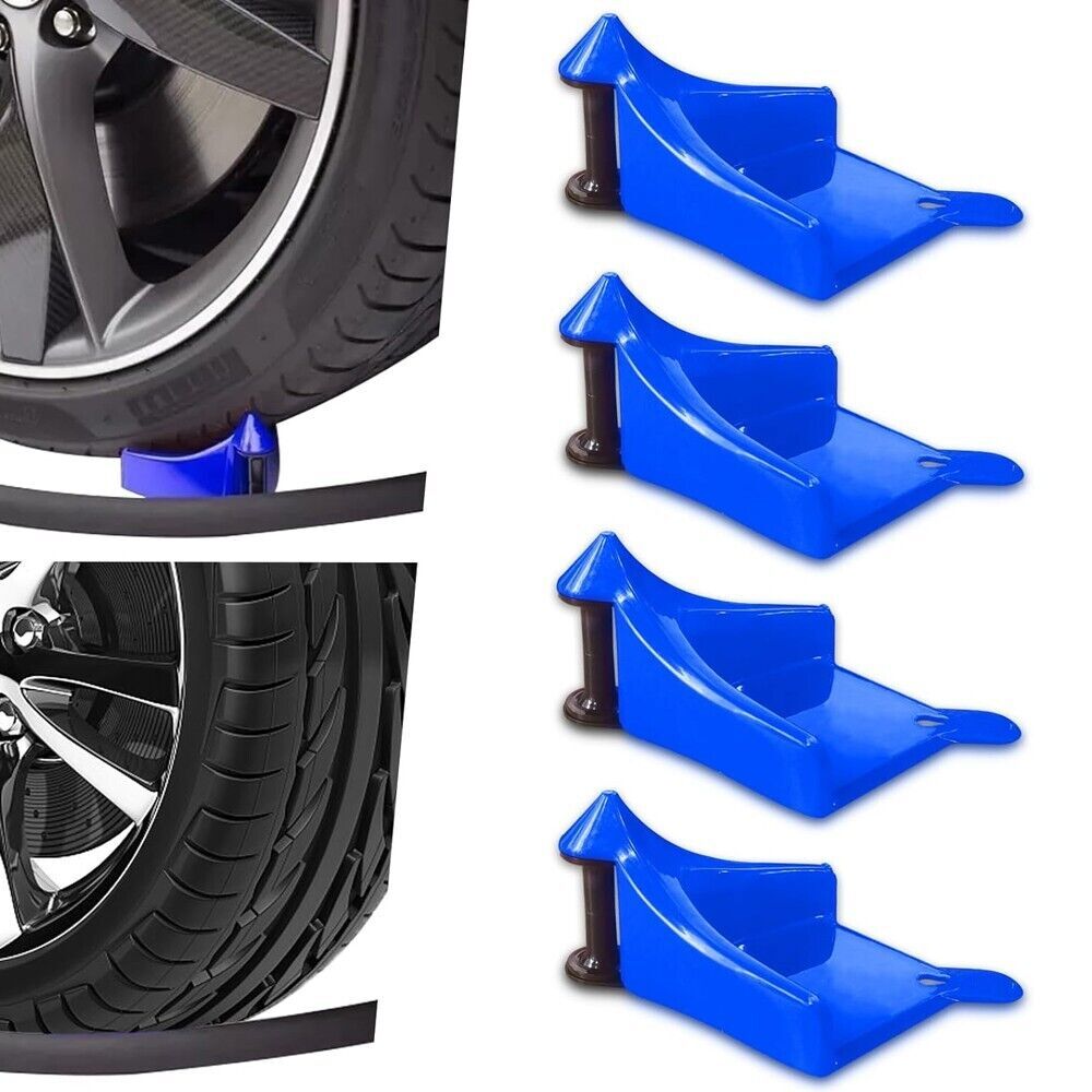 4PCS Washing Hose Guide Pressure Washer Hose Roller for Motorcycle Truck Tires