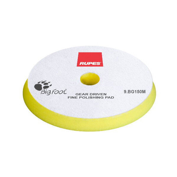 RUPES 9.BG150M YELLOW BUFFER FOR ROTOECCENTRIC FINE MILE 130/140mm