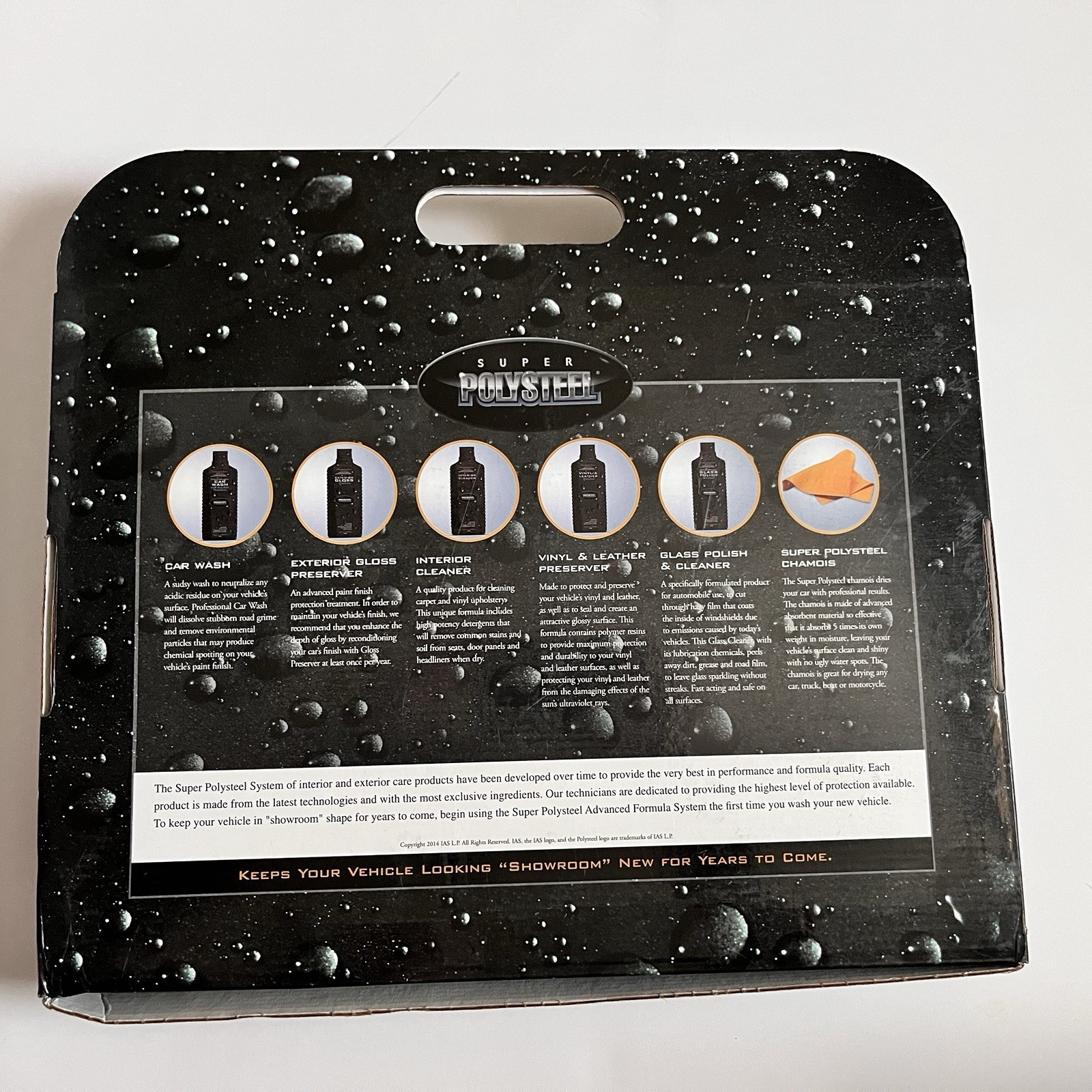 Super Polysteel Professional Series Vehicle Maintenance and Care Kit Open Box