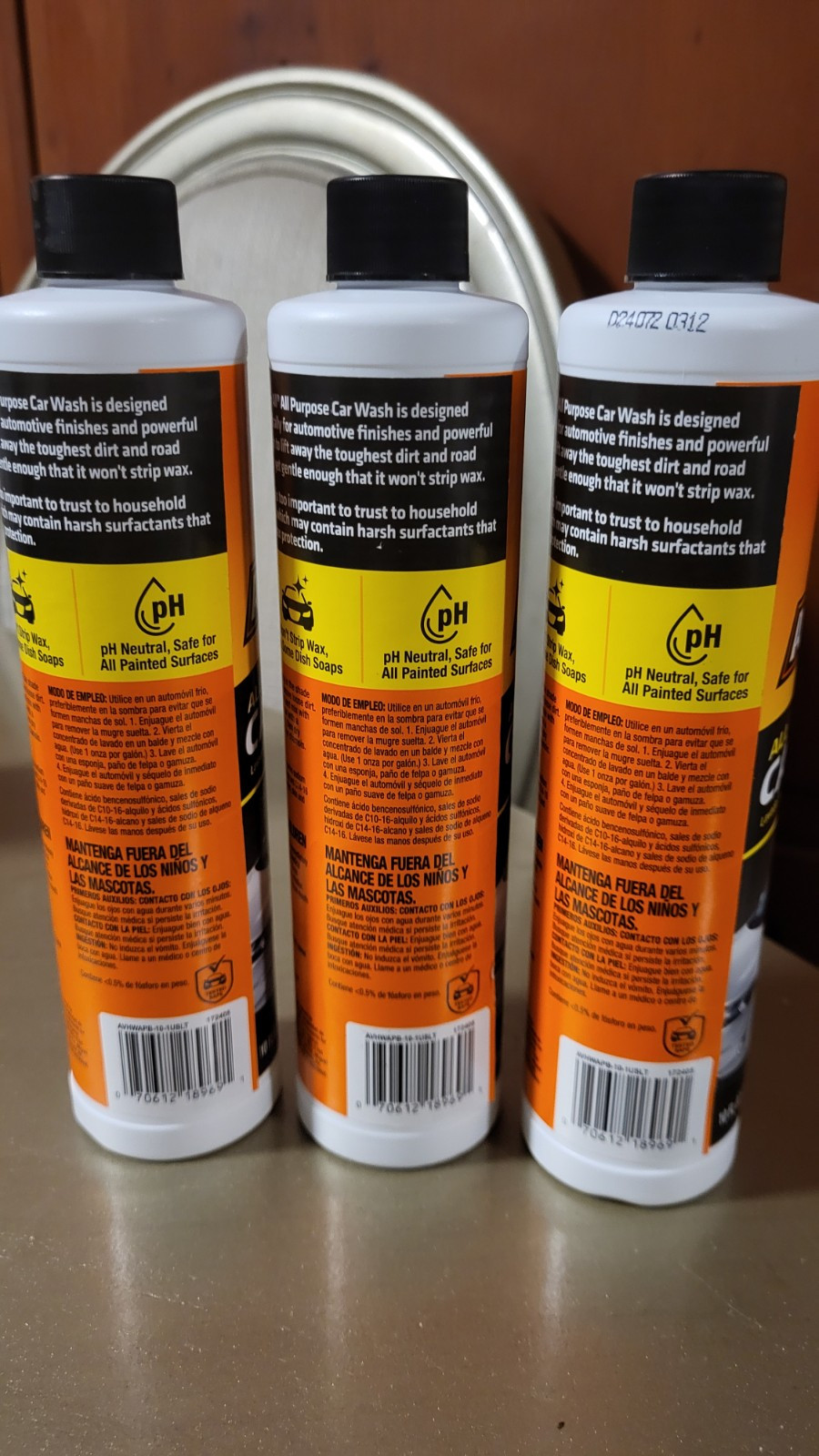 Armor All All Purpose Car Wash 10oz Foaming ands Sudsy Lot Of 2 NEW 1F7