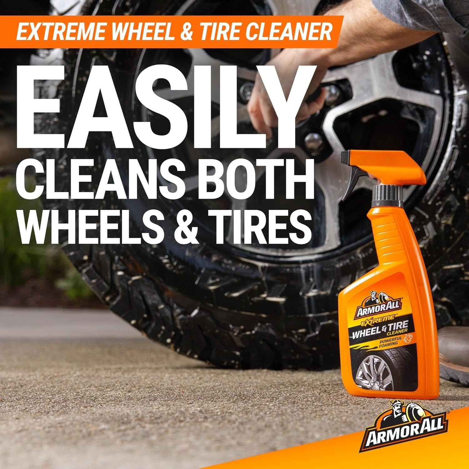 Car Wash & Wax Combo: Tire Cleaner, Wheel Shine, 8 Piece Set