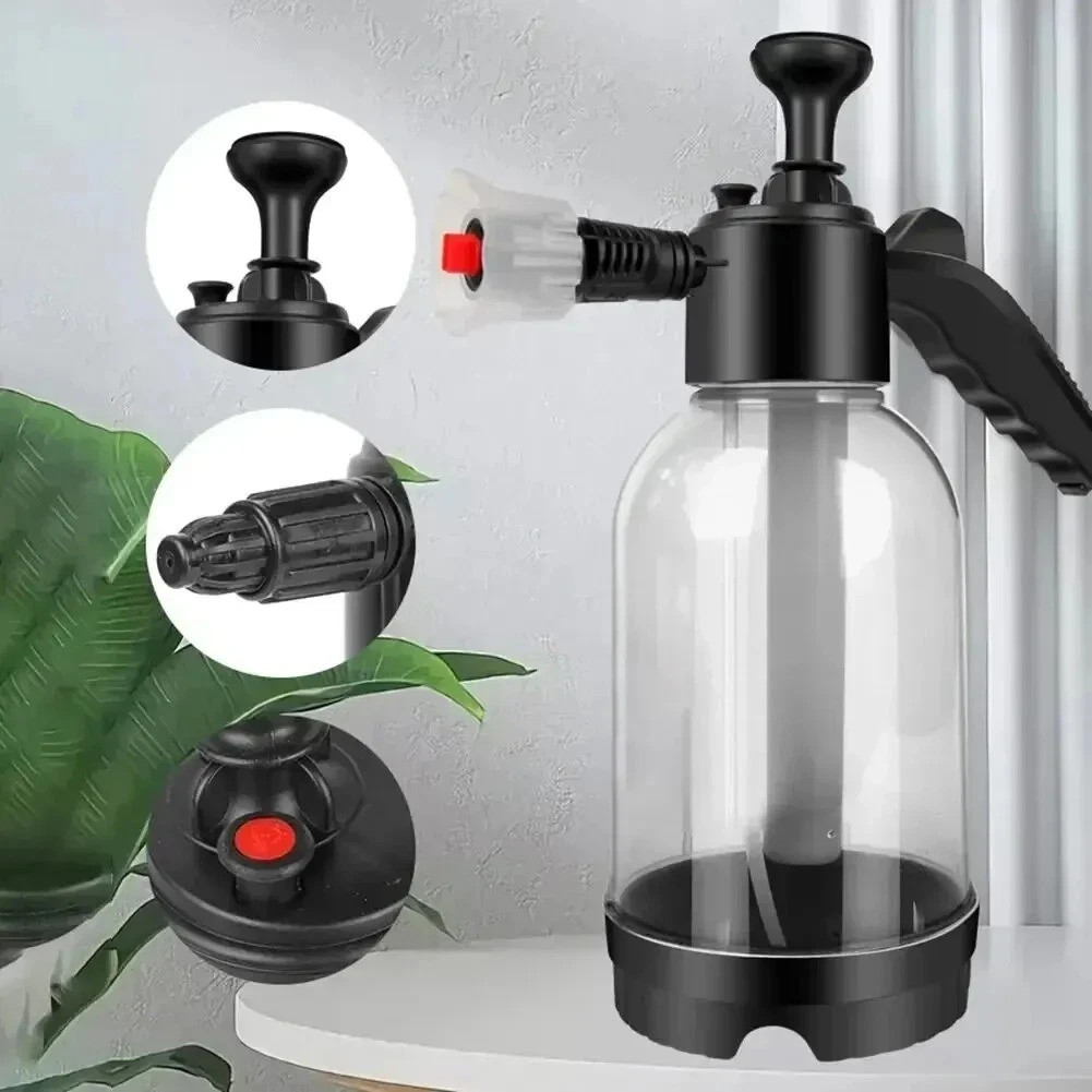 2L Car Wash Pump Foam Sprayer Hand Held Wash Spray Bottle Snow Foam Detailing US