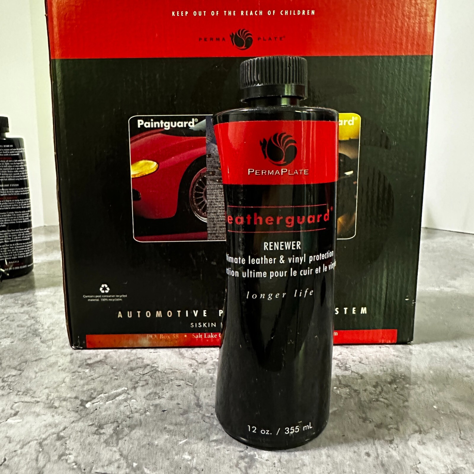 Perma Plate Automotive Protection System Paint Guard Fiber Guard Leather Guard