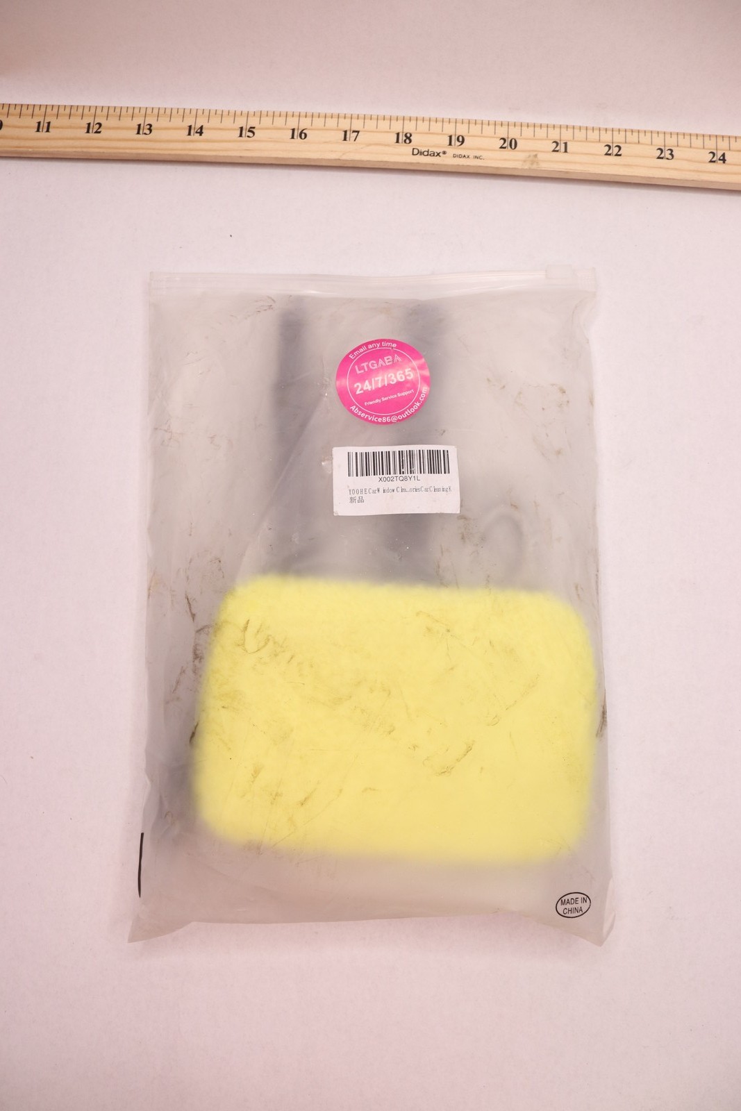 YOOHE Car Windshield Cleaner with Detachable Handle Yellow
