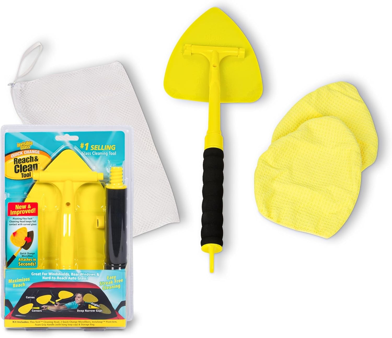 Invisible Glass 95160 Reach & Clean Windshield 1 Count (Pack of 1)