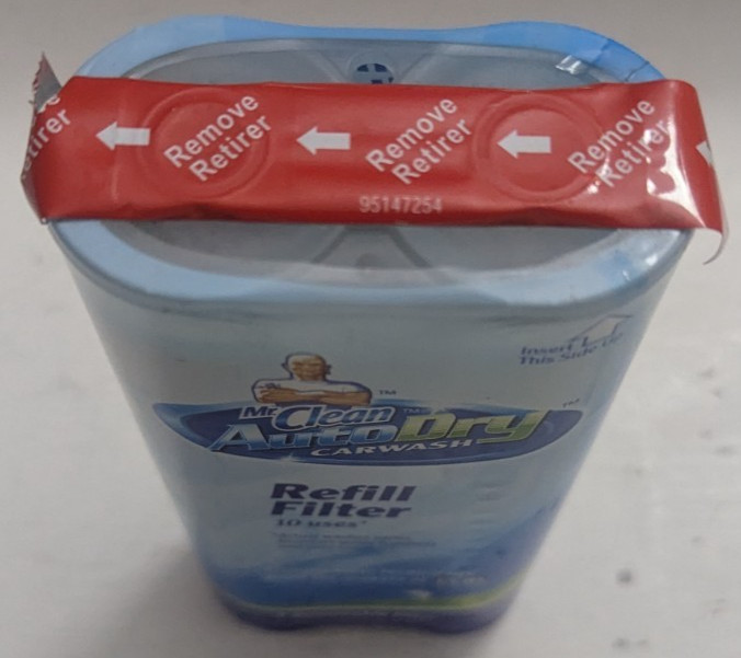 Mr Clean Auto Dry Car Wash Refill Filters 10 Uses New Sealed
