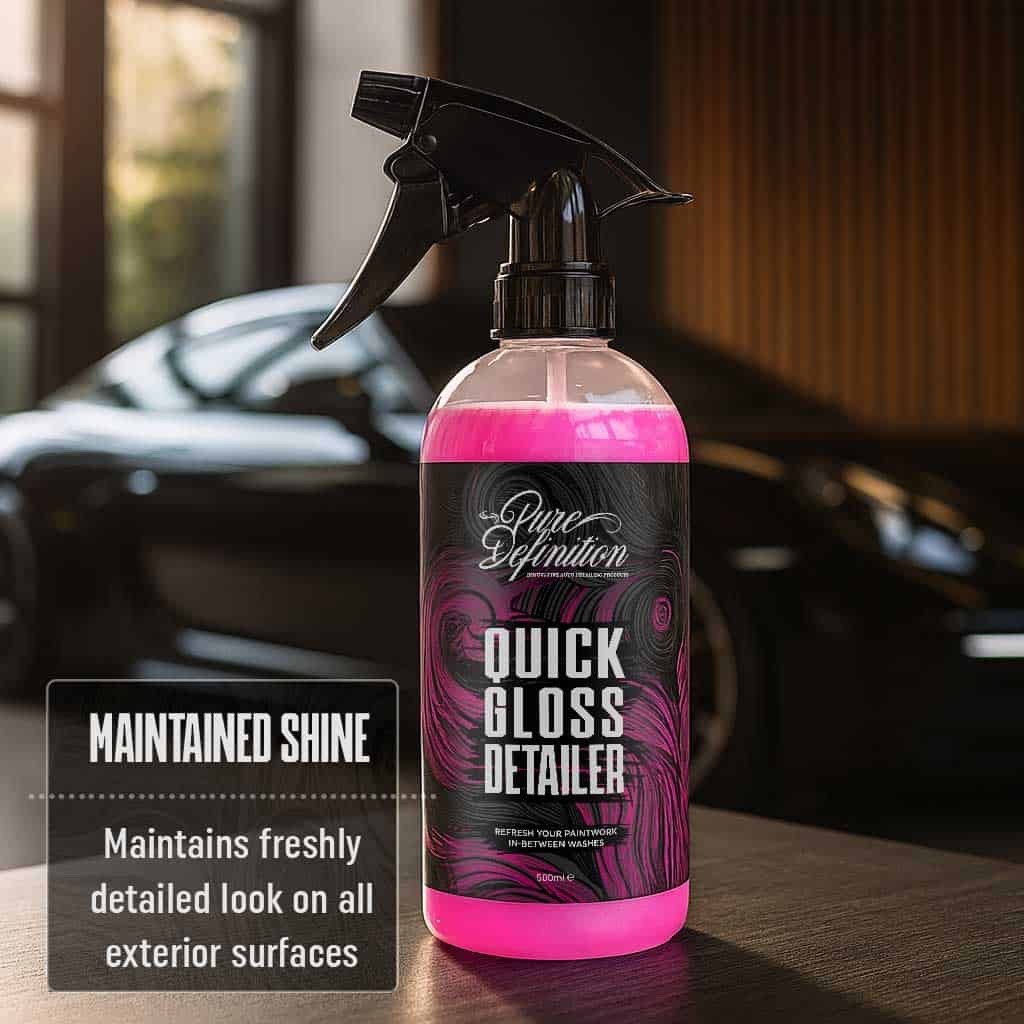 Car Detailer Kit Clay Bar Lube High Gloss Spray Wax Quick Cleaning Lubricant