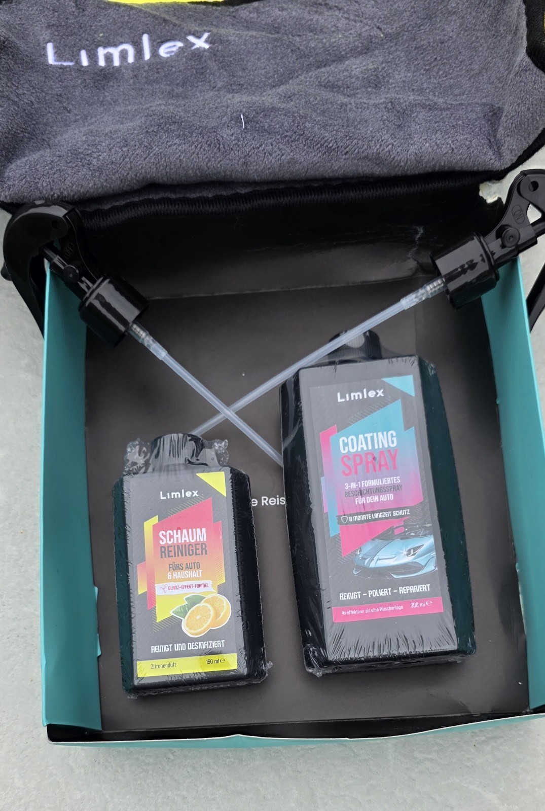 2 Limlex Platinum Car Care Sets Automobile Detail Technology New Sealed in Box