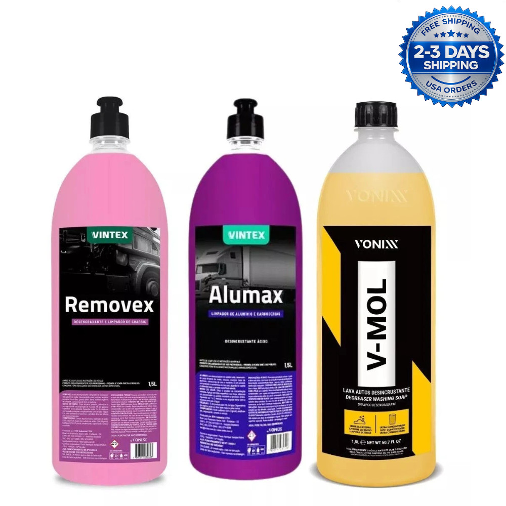 Vonixx V-Mol + Alumax & Removex Kit 1.5L – Mud & Heavy Dirt Off-Road Car Wash