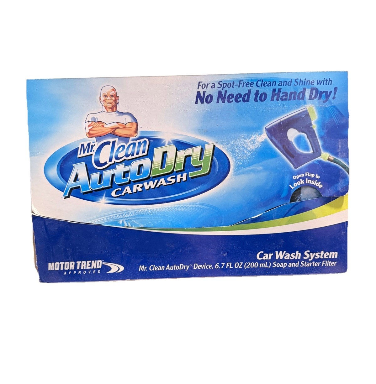 Mr. Clean AutoDry Car Wash System Starter Kit NEW
