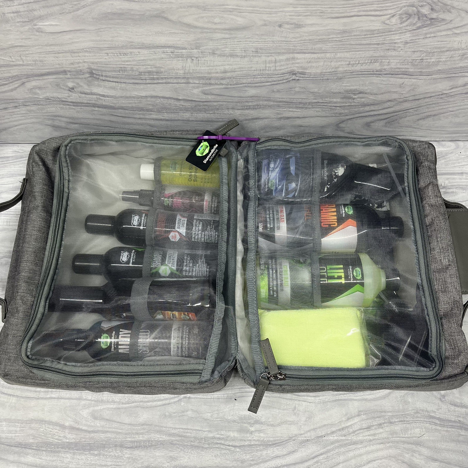 Diamondbrite Car Care Kit Ceramic Shampoo Glass Cleaner Full Set Bag New