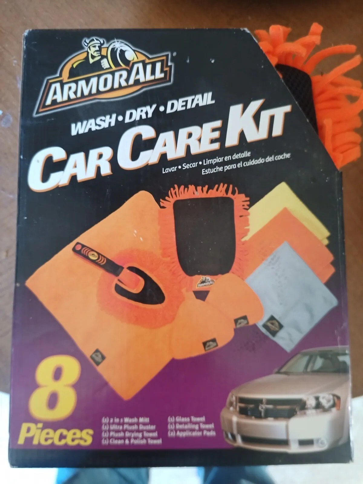 🎁 X-MAS 🎄 Armor All Wash Dry Detail 8 Piece Car Care Kit Christmas Gift 🎁 🎄