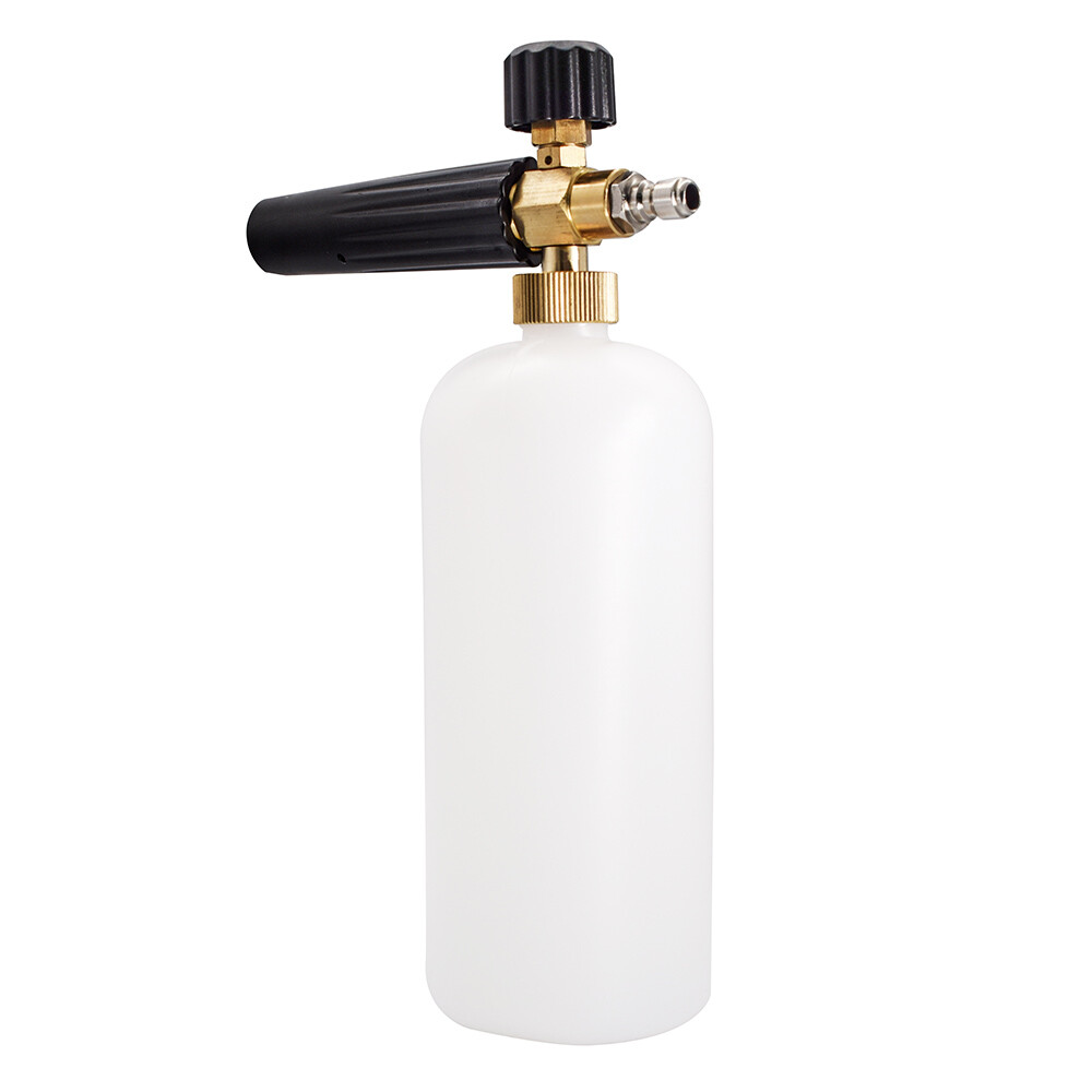 1L Bottle Car Wash Snow Foam Lance with 1/4″ Quick Connector Pressure Jet Washer