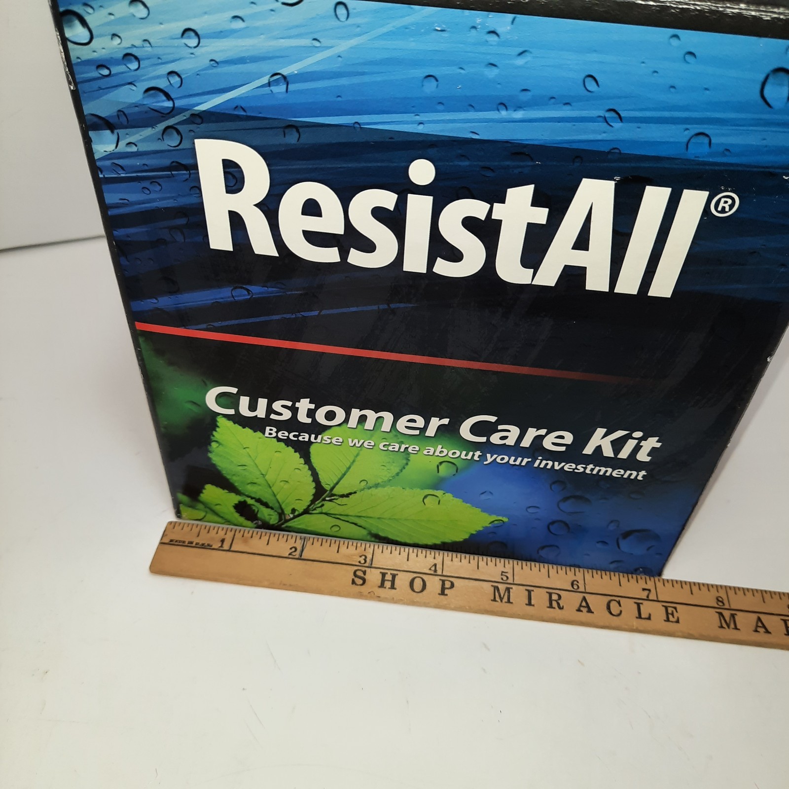 2015 Resist All Customer Care Kit for Cleaning Car, New but Dented Bottles