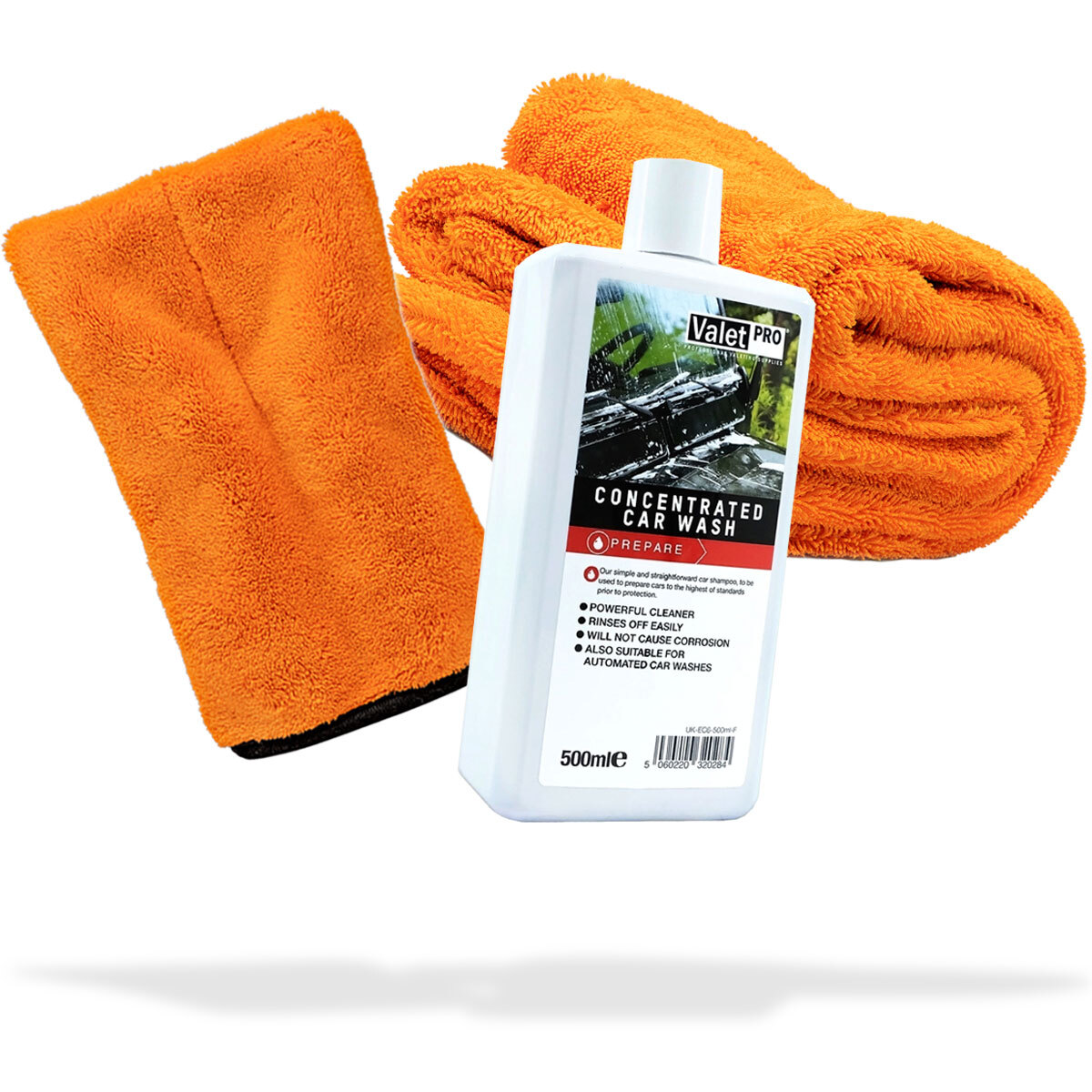 Waschset Auto ValetPRO Concentrated Carwash + Handschuh + Microfaser Trockentuch