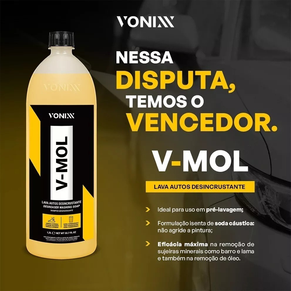 Vonixx Vintex Alumax Removex V-mol Kit Car Wheels Automotive Maintenance Cleaner
